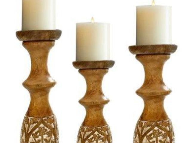 Transform Your Home With Wooden Candle Holder - Perilla Home - 1
