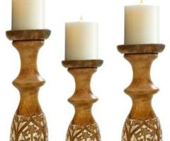Transform Your Home With Wooden Candle Holder - Perilla Home