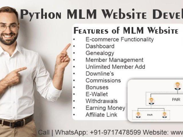Unilevel Mlm Ecommerce Website Development in Flask Python | MLM Ecommerce Website Python - 2