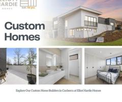 Explore Our Custom Home Builders in Canberra at Elliot Hardie Homes